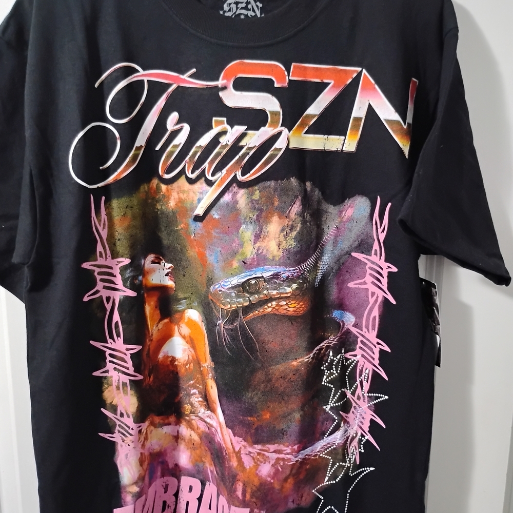 Black Graphic Tee